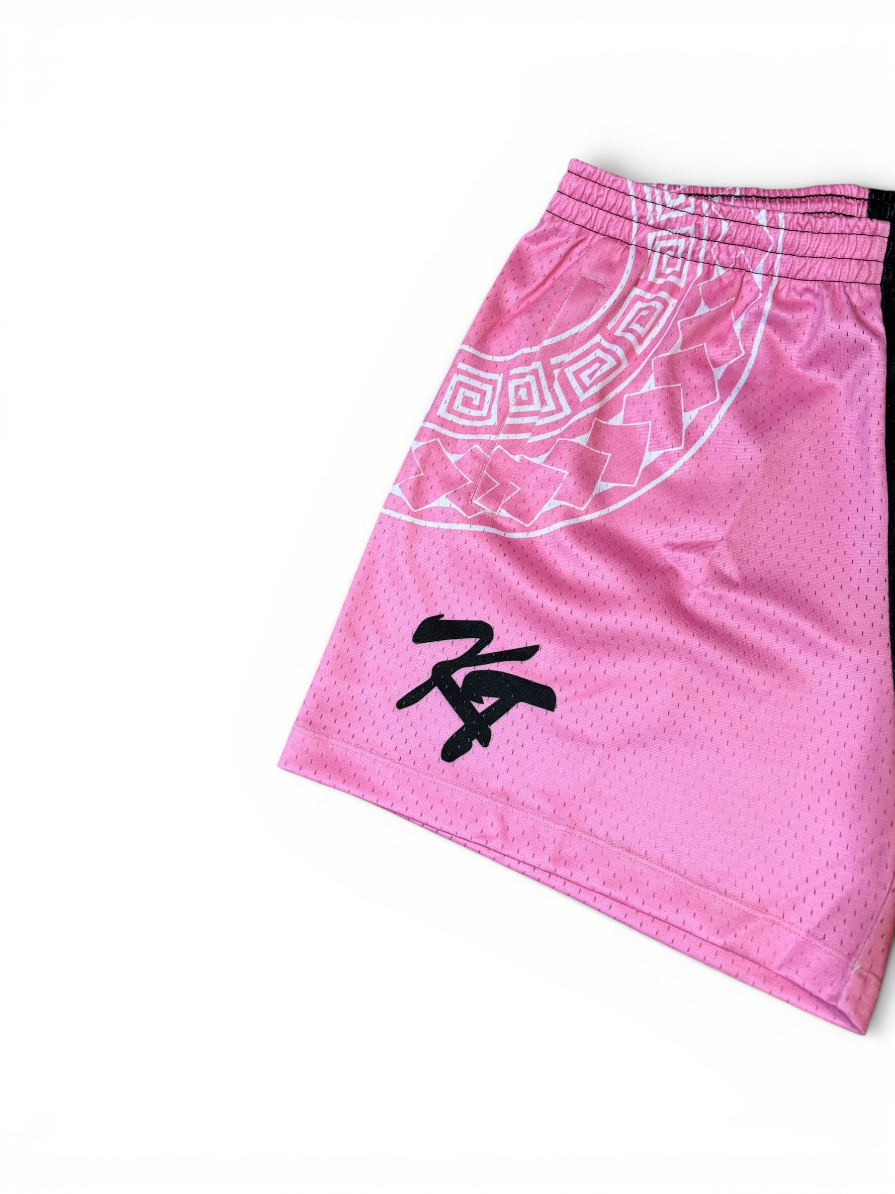 Black & Pink Signature Shorts – KTSELECTION